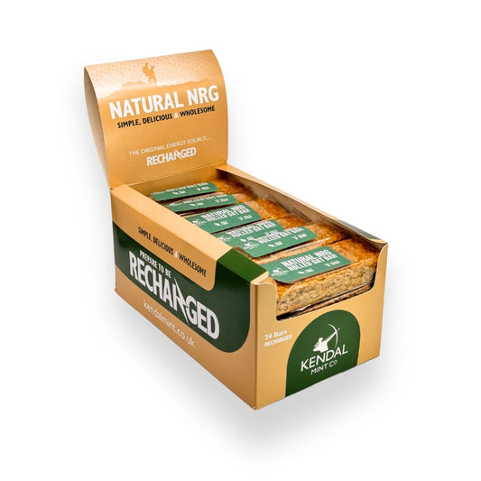 Natural NRG: Haferflocken-Flapjack-Energieriegel (vegan) (Ausverkauf)