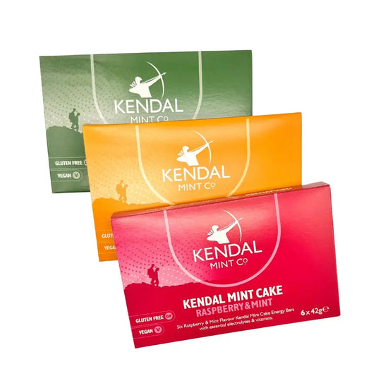 Kendal Mint Cake Energieriegel-Bundle – Gemischte Geschmacksrichtungen