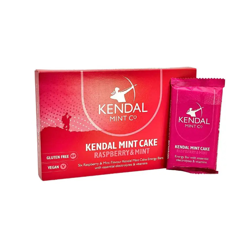 Kmc Nrg Bar Raspberry Kendal Mint Cake Pocket Sized Energy Bar