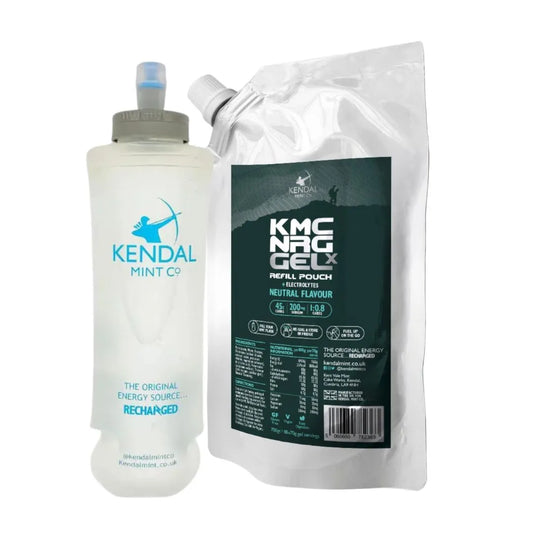 KMC NRG GEL X Refillable Energy Gel Bundle 500ml Flask