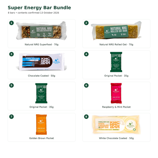 Super Energy Bar Bundle (8 Mixed Bars)