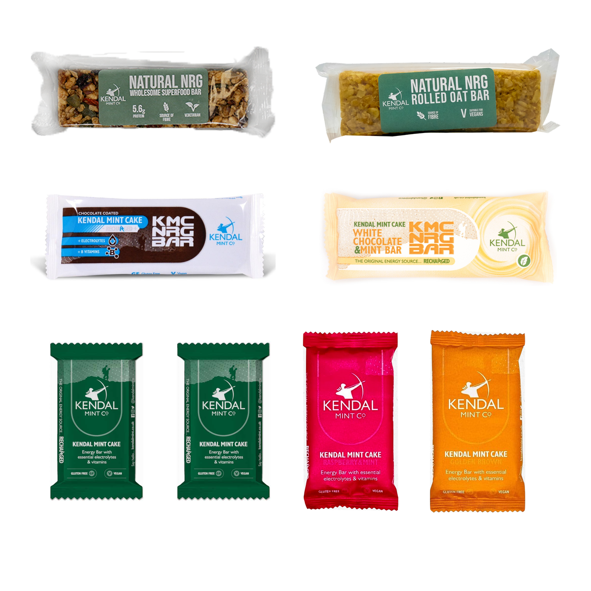 Super Energy Bar Bundle (8 Mixed Bars)