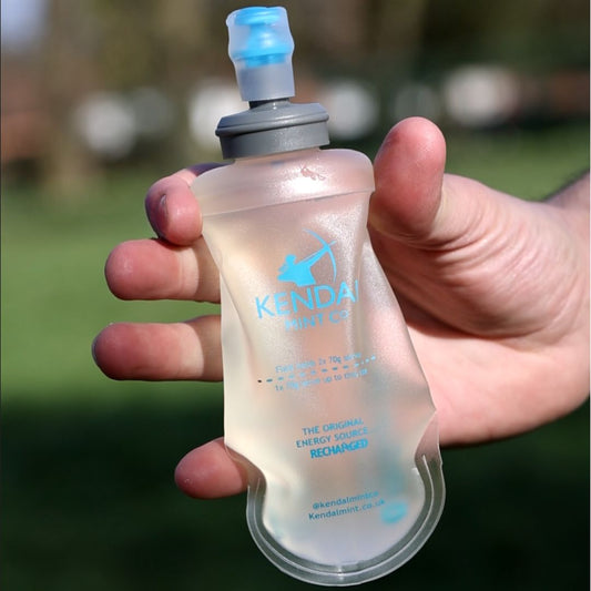 Nachfüllbare und wiederverwendbare Energy-Gel-Softflasche, 150 ml – verbessertes Beißventil für KMC NRG GEL