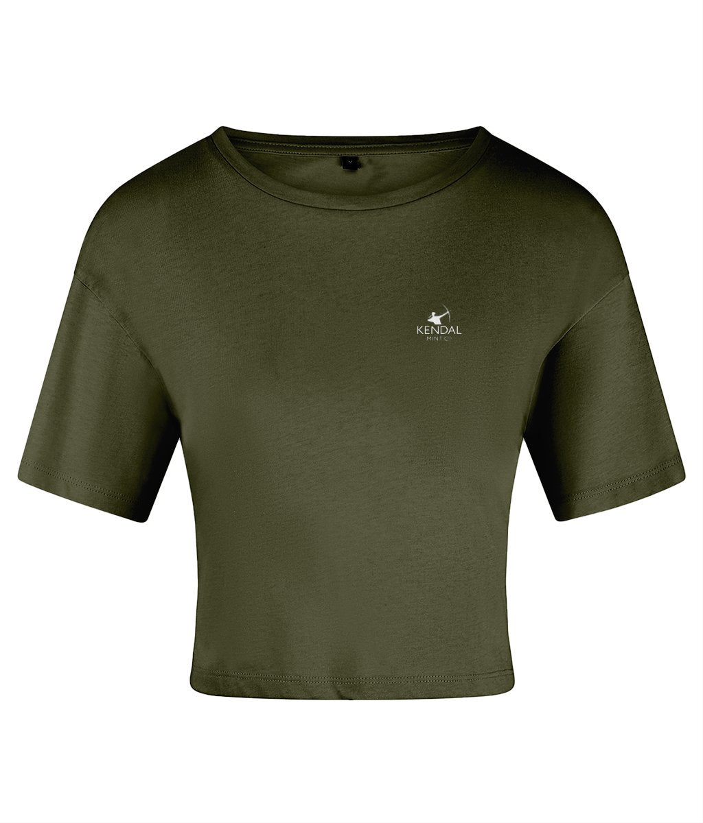 Women's Crop Top - Crop Tops - Kendal Mint Co® - Olive