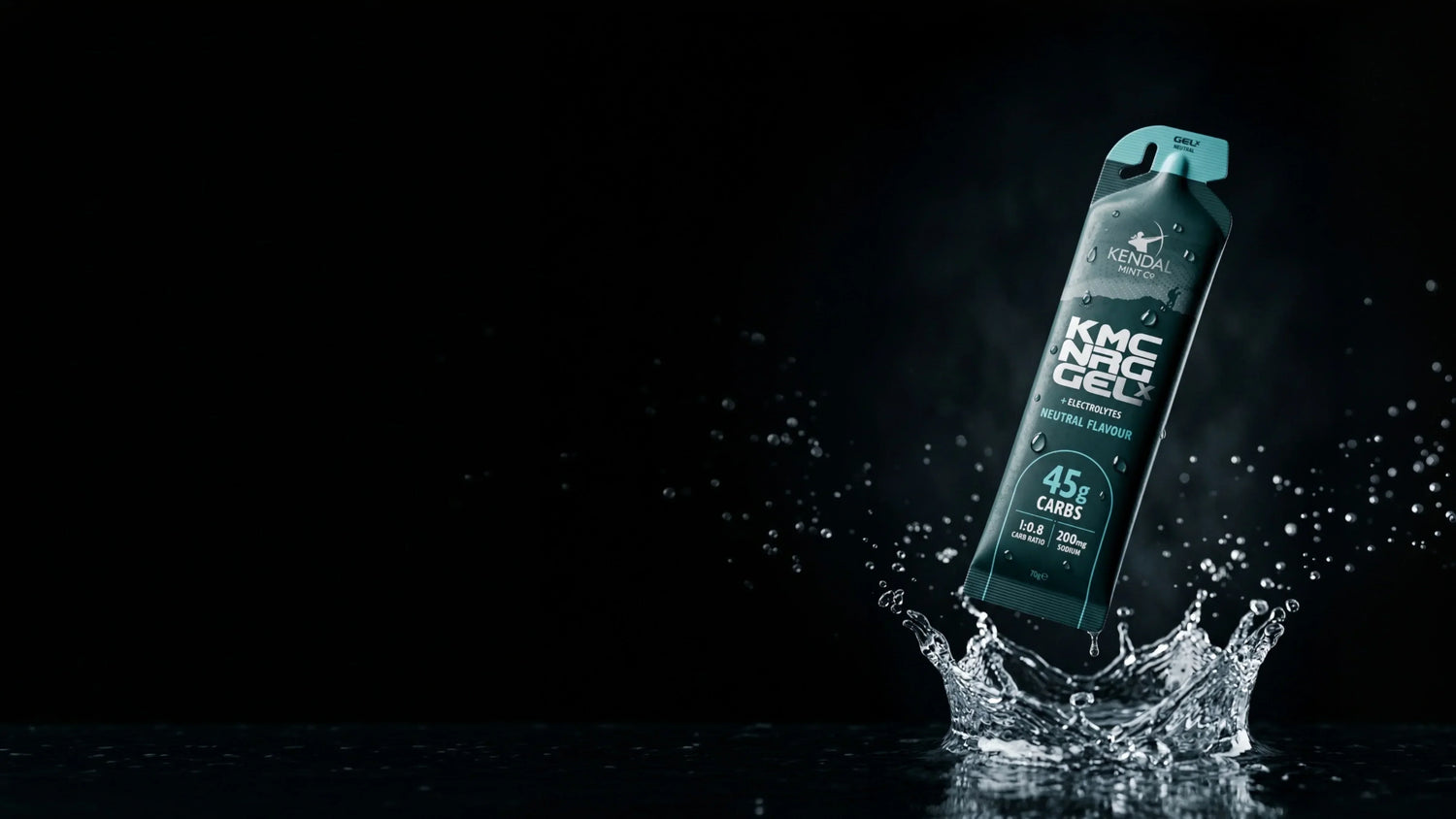 KMC GEL X 45g high-carb energy gel with cooling splash