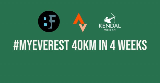 #MyEverest 40km in 4 weeks with Bound Fitness (Strava Club) - Kendal Mint Co®