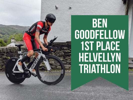 Team KMC Ben Goodfellow takes 1st Place at Helvellyn Triathlon - Kendal Mint Co®