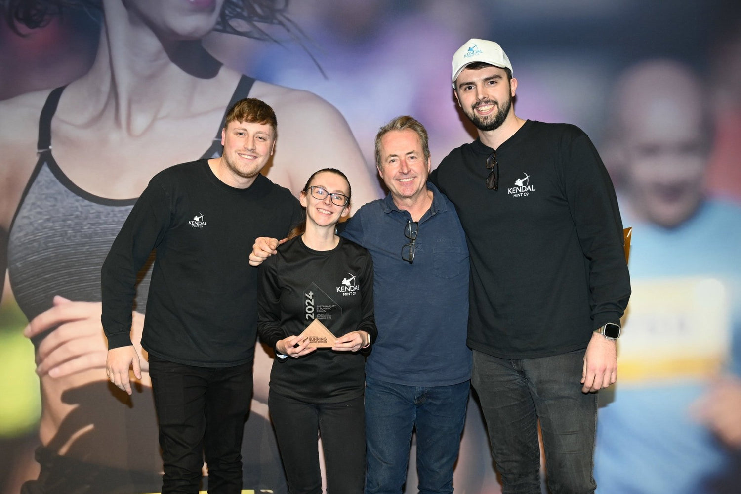 Winners of The Sustainability In Running Award at The National Running Show - Kendal Mint Co®