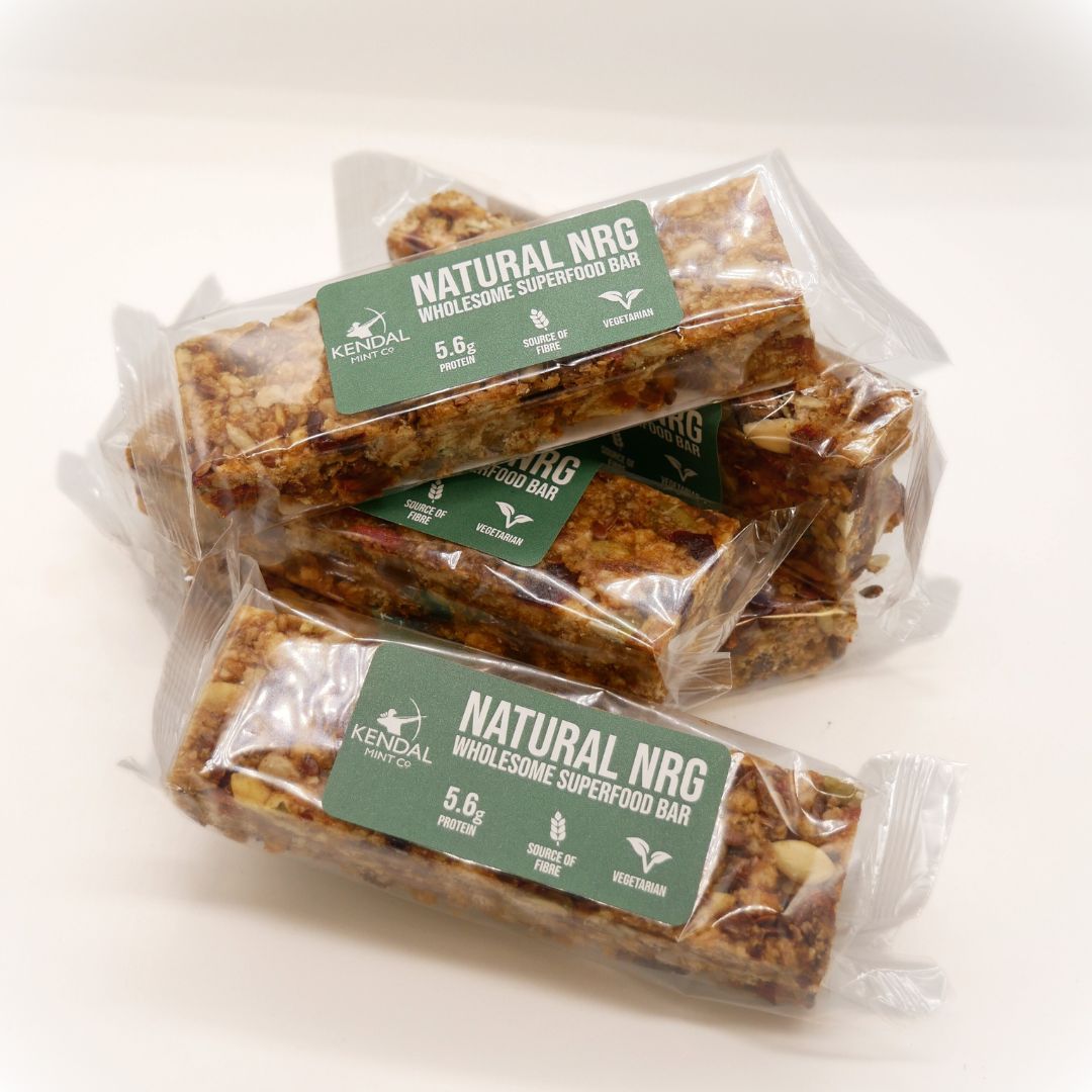 Natural NRG: Gesunder Superfood-Energieriegel