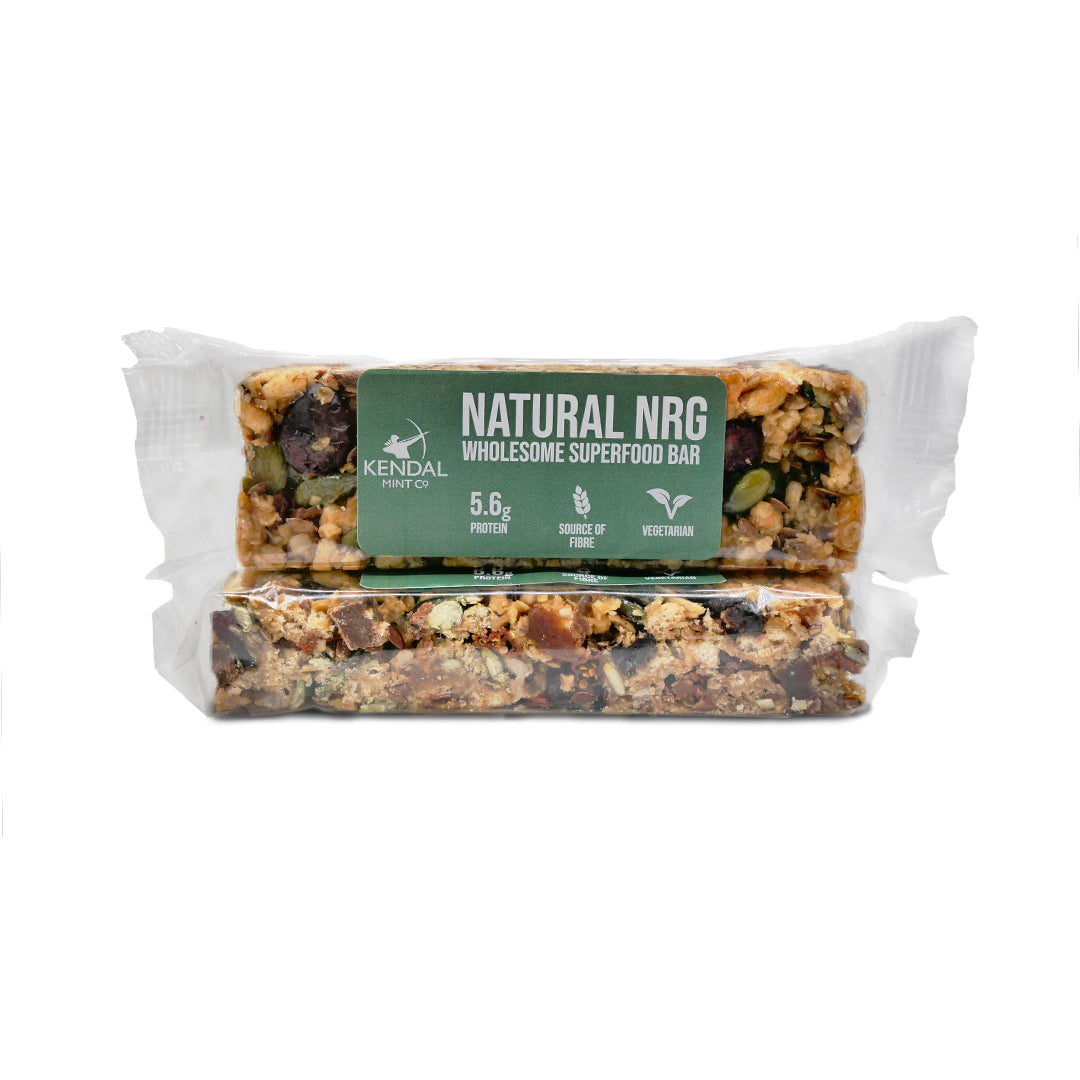 Natural NRG: Gesunder Superfood-Energieriegel