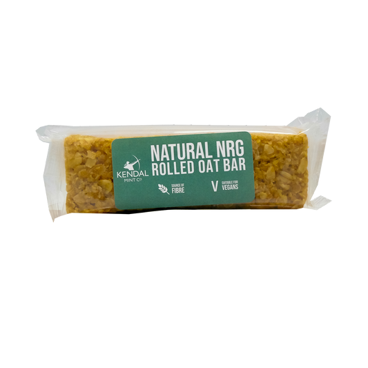Natural NRG: Haferflocken-Flapjack-Energieriegel (vegan) (Ausverkauf) 