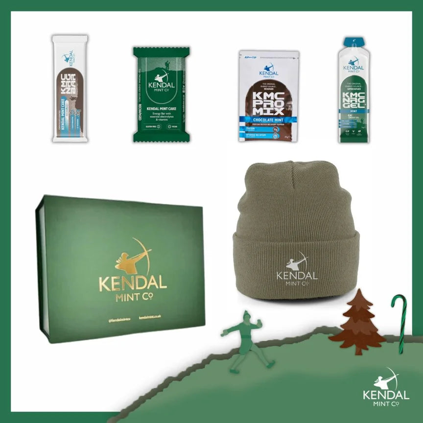 Kendal Mint Cake Weihnachtsgeschenkbox | für Draußen