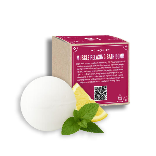 Kendal Mint Co Muscle Relaxing Bath Bomb - Citrus & Peppermint