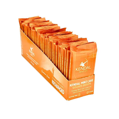 KMC NRG BAR Kendal Mint Cake Pocket-sized Energy Bar - Golden Brown