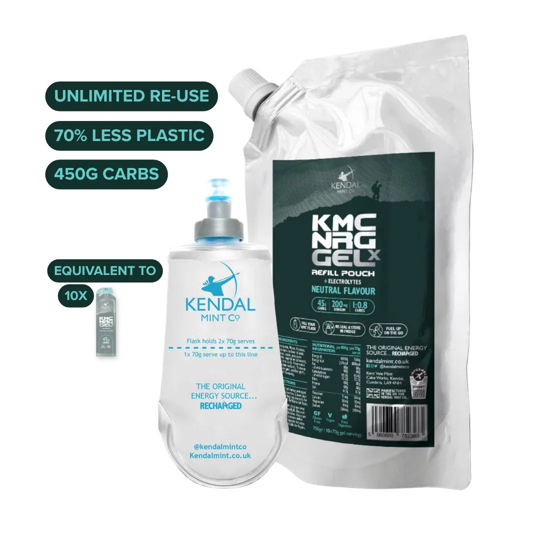 KMC NRG GEL X High-Carb Energy Gel Neutral Flavour 70g