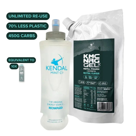 KMC NRG GEL X Refillable Energy Gel Bundle 500ml Flask