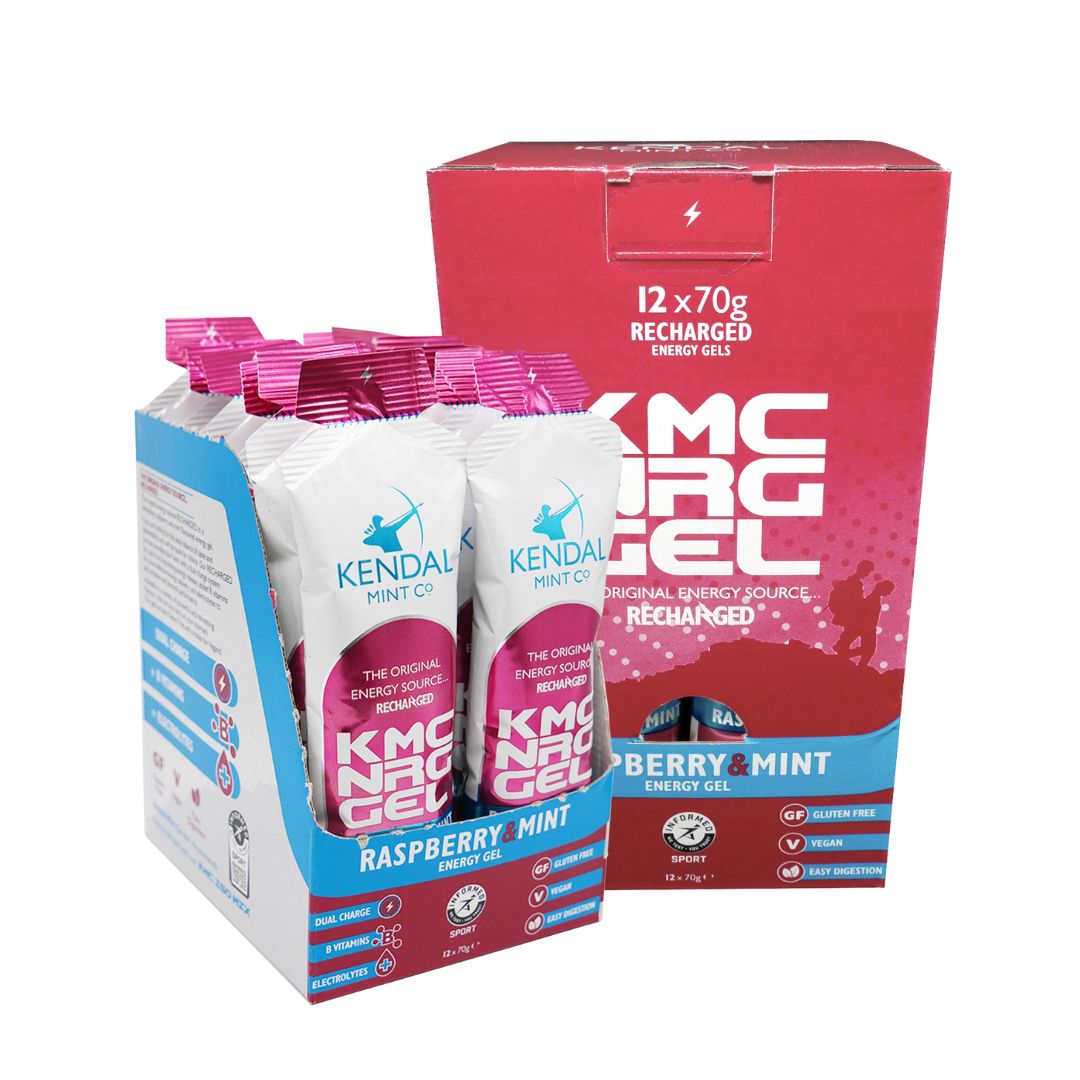 KMC NRG GEL Frambozen &amp; Munt Energiegel 70g