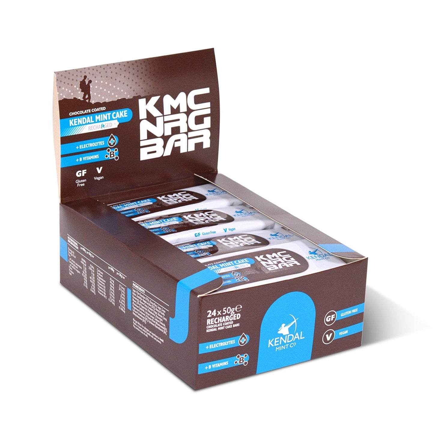 KMC NRG BAR Kendal Mint Cake Recharged mit Schokoladenüberzug (Ausverkauf)