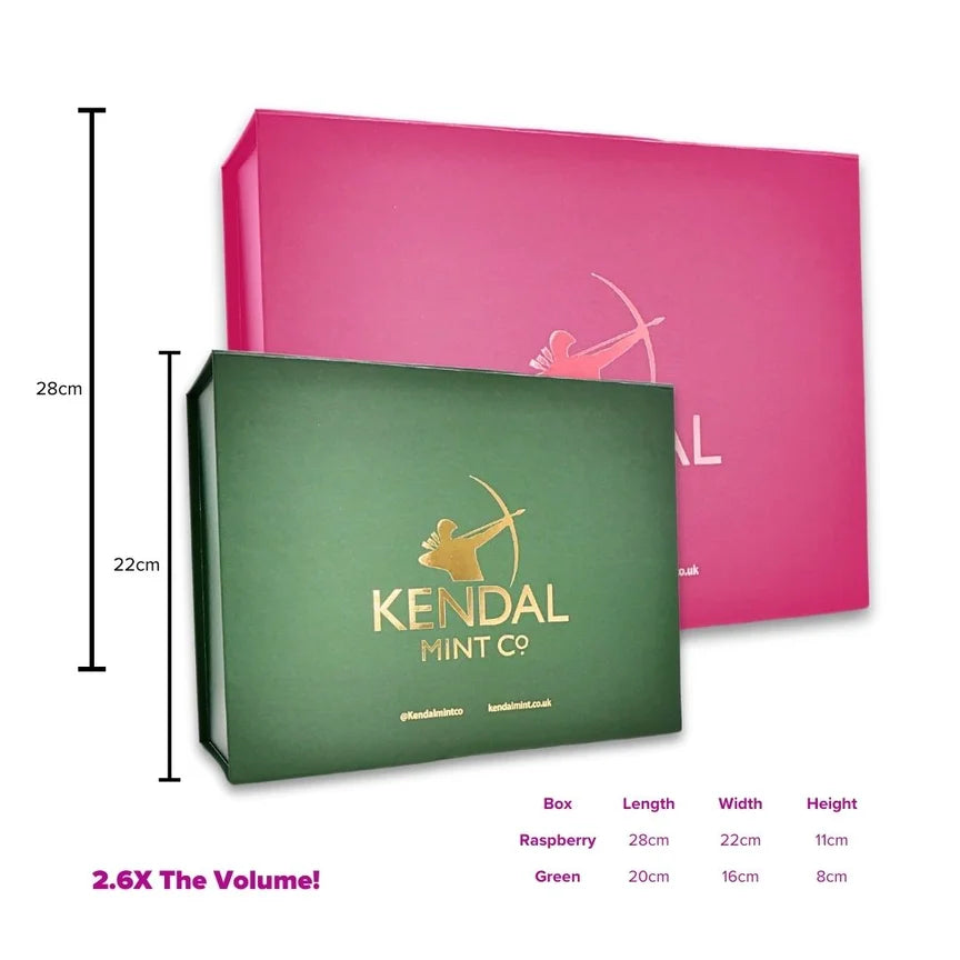 Kendal Mint Cake Kerstcadeaudoos | voor buitenshuis