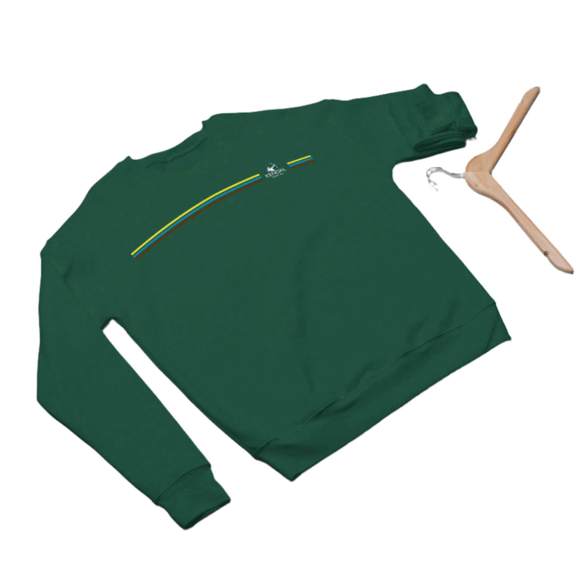 Kendal Mint Co Sweater Green Flat Lay