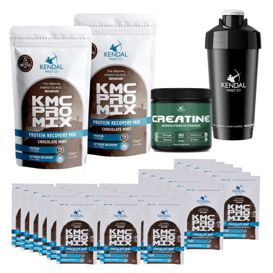 Ultimatives Protein-Regenerationspaket – 132 Portionen &amp; Shaker