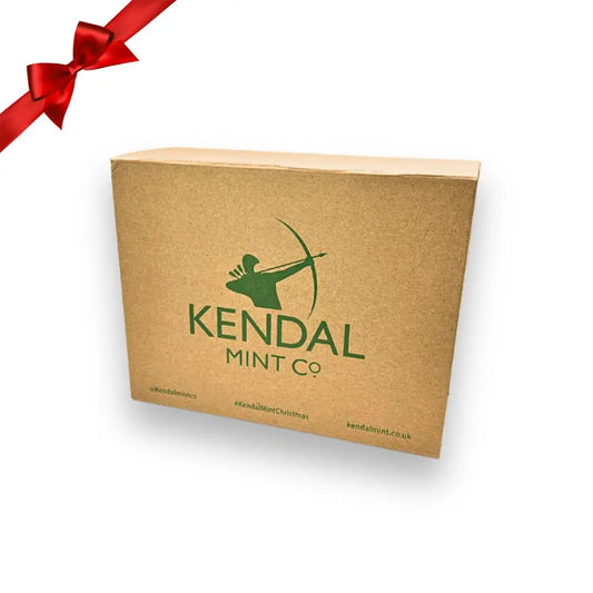 Kendal Mint Cake Kerstcadeaudoos | voor buitenshuis