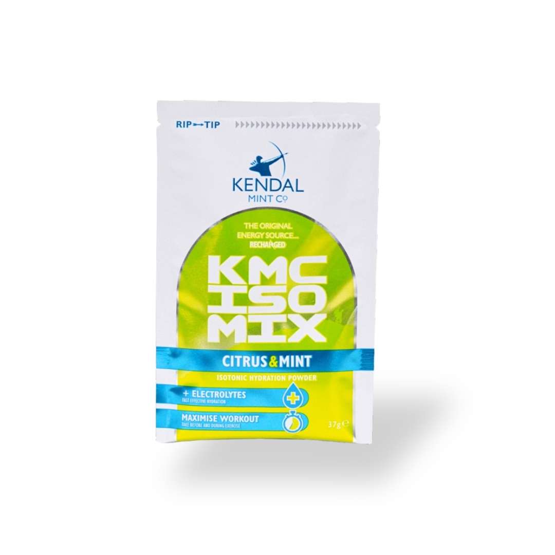 KMC ISO MIX Isotonische Flüssigkeitszufuhr + Elektrolyte, großes Paket (48 x 37 g)