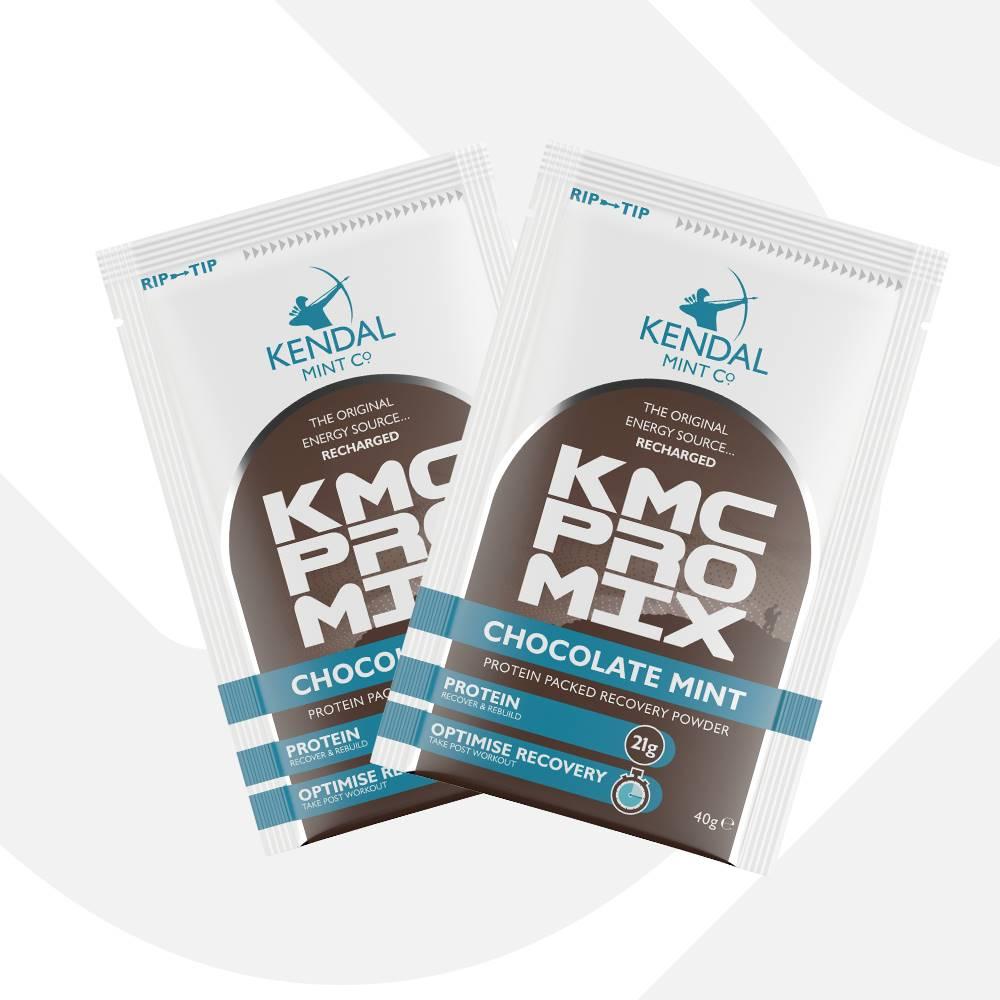 KMC PRO MIX Whey Protein Recovery Chocolate Mint Flavour (CLEARANCE)