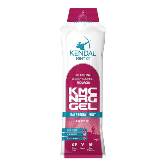 KMC NRG GEL Raspberry & Mint Energy Gel 70g (Clearance)