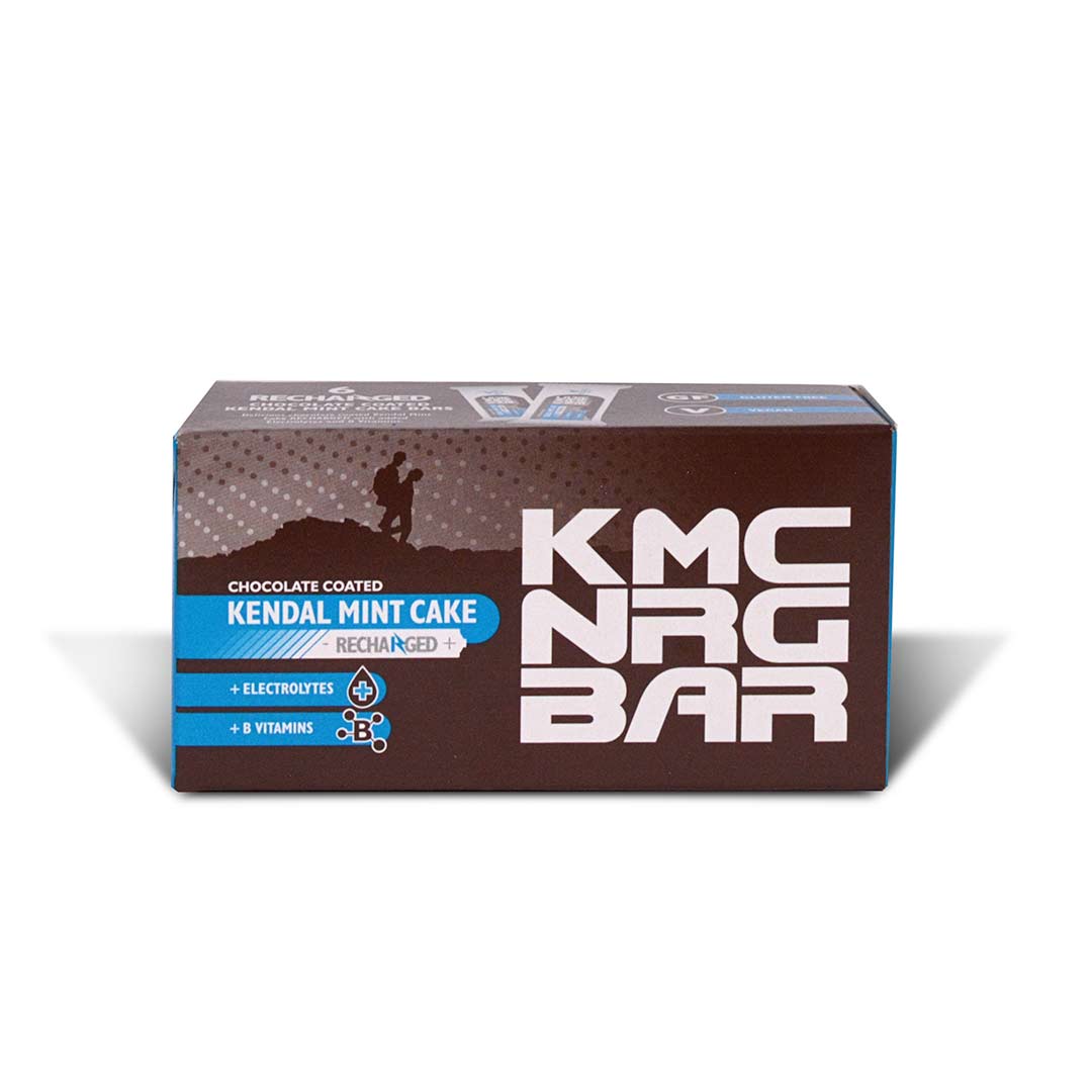 KMC NRG BAR Kendal Mint Cake Recharged mit Schokoladenüberzug (Ausverkauf)