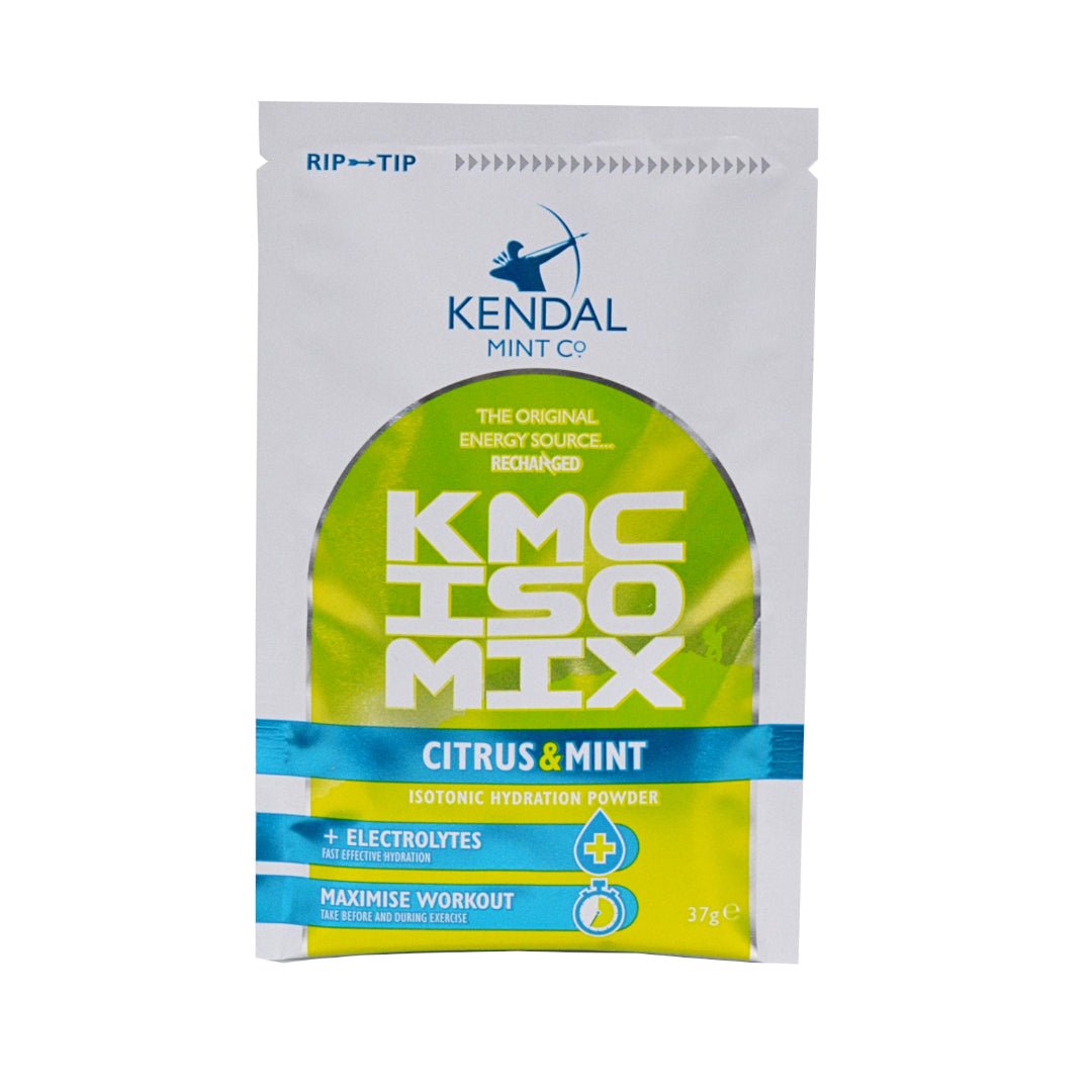 KMC ISO MIX Isotonic Hydration | +Electrolytes | Vegan & Gluten Free | 24 x 37g - KMC ISO MIX - Kendal Mint Co® - 