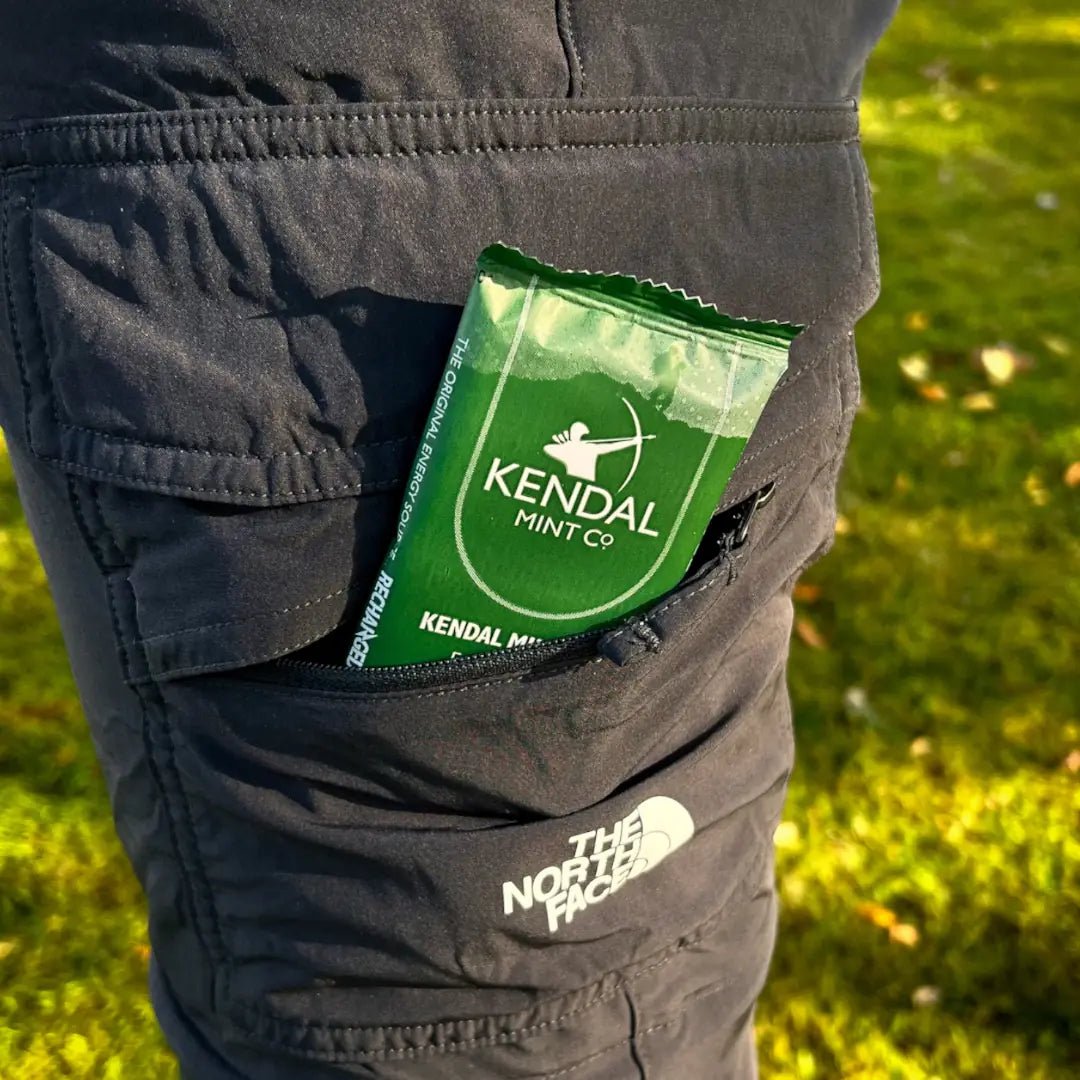 KMC NRG BAR Kendal Mint Cake Recharged Pocket - sized Energy Bar 35g - KMC NRG BAR - Kendal Mint Co® - 30 Bars