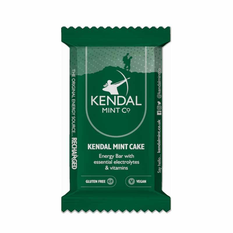 KMC NRG BAR Kendal Mint Cake Recharged Pocket - sized Energy Bar 35g - KMC NRG BAR - Kendal Mint Co® - 6 Bars