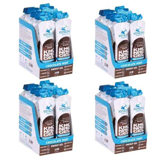 KMC NRG GEL Chocolate Mint Flavour Bundle L (48x70g Gels) - Bundle - Kendal Mint Co® - 