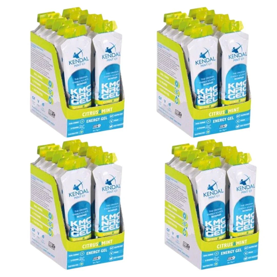 KMC NRG GEL Citrus & Mint Flavour Bundle L (48x70g Gels) - Bundle - Kendal Mint Co® - 