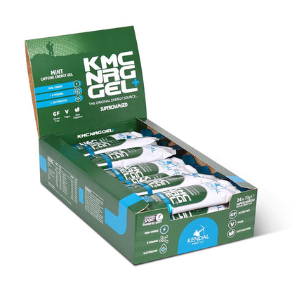 KMC NRG GEL+ Mint Caffeine Energy Gel 70g - KMC NRG GEL - Kendal Mint Co® - 24 x 70g (Save)