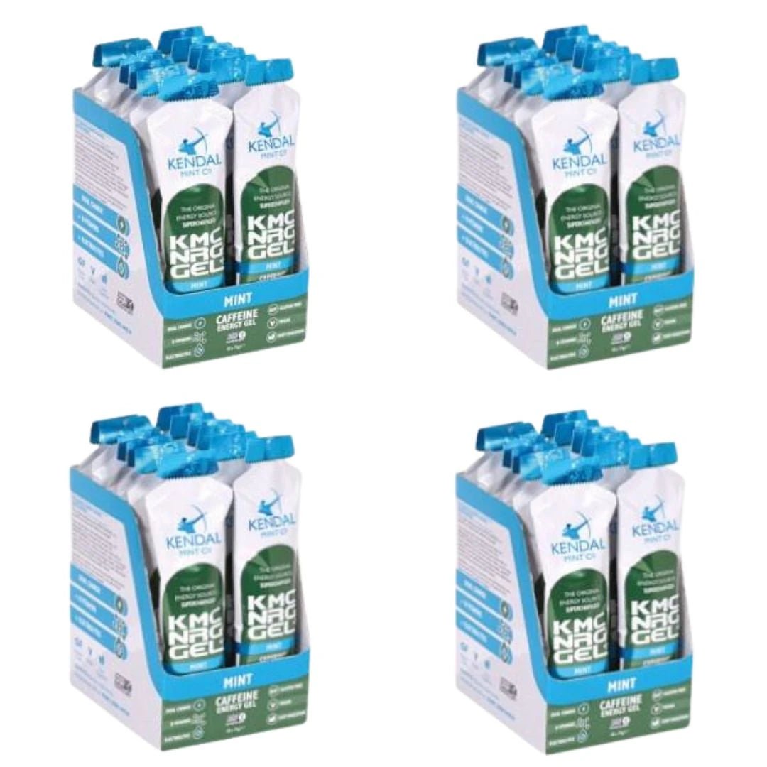 KMC NRG GEL+ Mint Flavour Caffeine Bundle L (48x70g Gels) - Bundle - Kendal Mint Co® - 