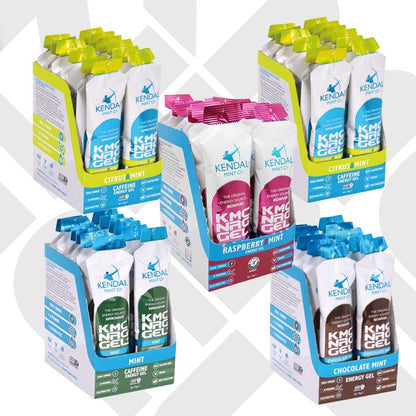 KMC NRG GEL Mixed Flavour Energy Gel Bundles (Save up to 40%) - Bundle - Kendal Mint Co® - 120 x 70g