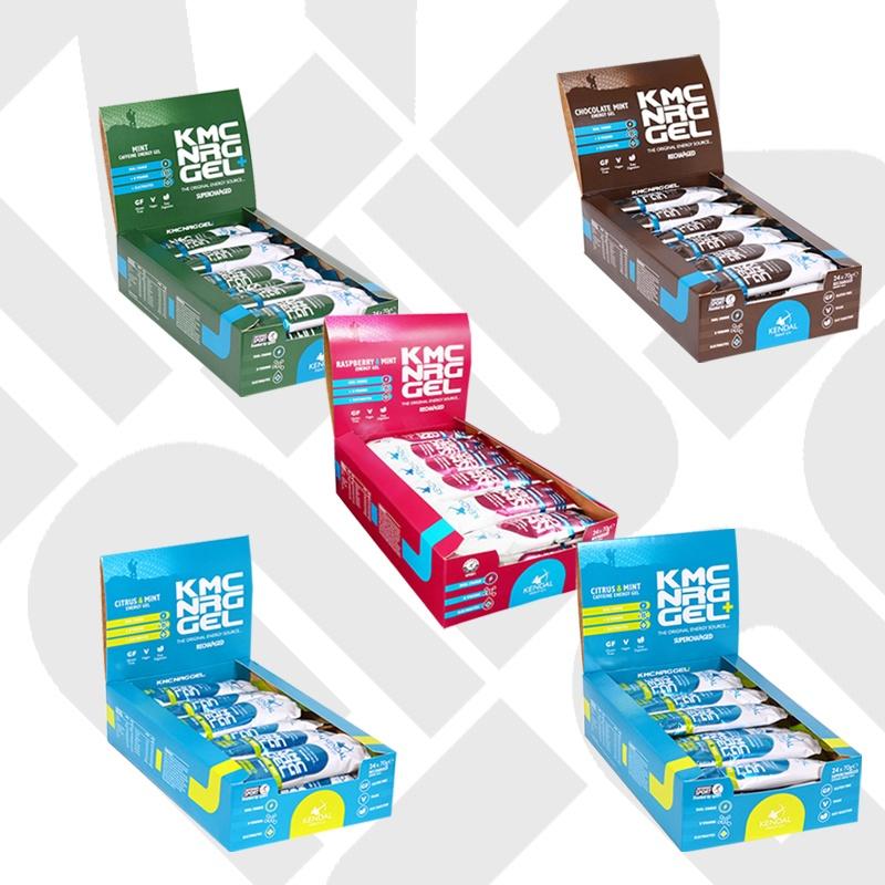 KMC NRG GEL Mixed Flavour Energy Gel Bundles (Save up to 40%) - Bundle - Kendal Mint Co® - 120 x 70g