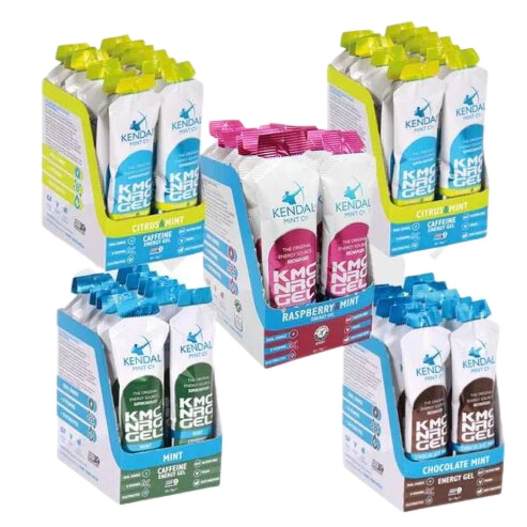 KMC NRG GEL Mixed Flavour Energy Gel Bundles (Save up to 40%) - Bundle - Kendal Mint Co® - 60 x 70g