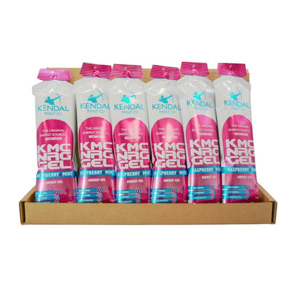 KMC NRG GEL Raspberry & Mint Energy Gel 70g - KMC NRG GEL - Kendal Mint Co® - 6 x 70g