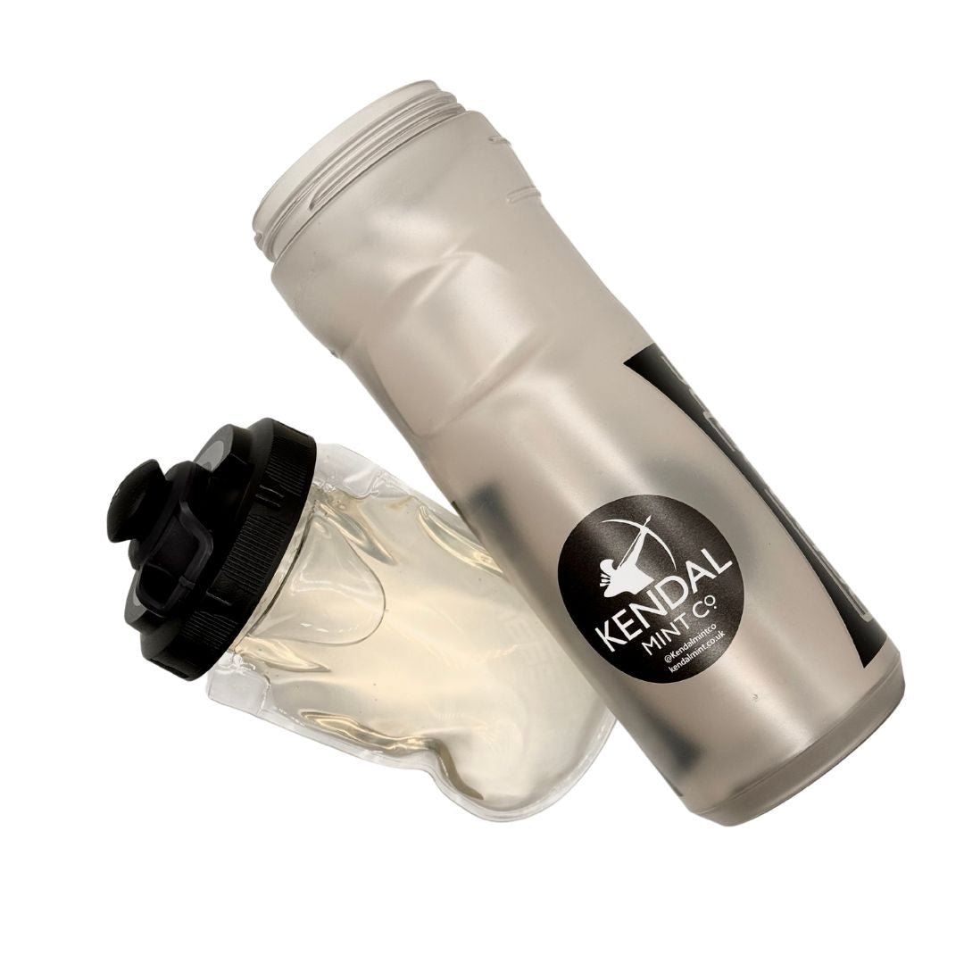 KMC NRG GEL+ Refillable & Squeeasy Bottle Bundle - Mint Caffeine (10 x 70g) - KMC NRG GEL - Kendal Mint Co®