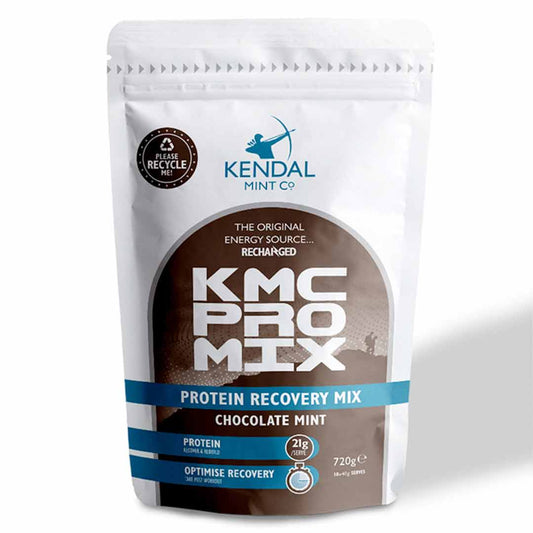 KMC PRO MIX Whey Protein Recovery Chocolate Mint Flavour - KMC PRO MIX - Kendal Mint Co® - 720g/ 18 Serves (100% Recyclable)