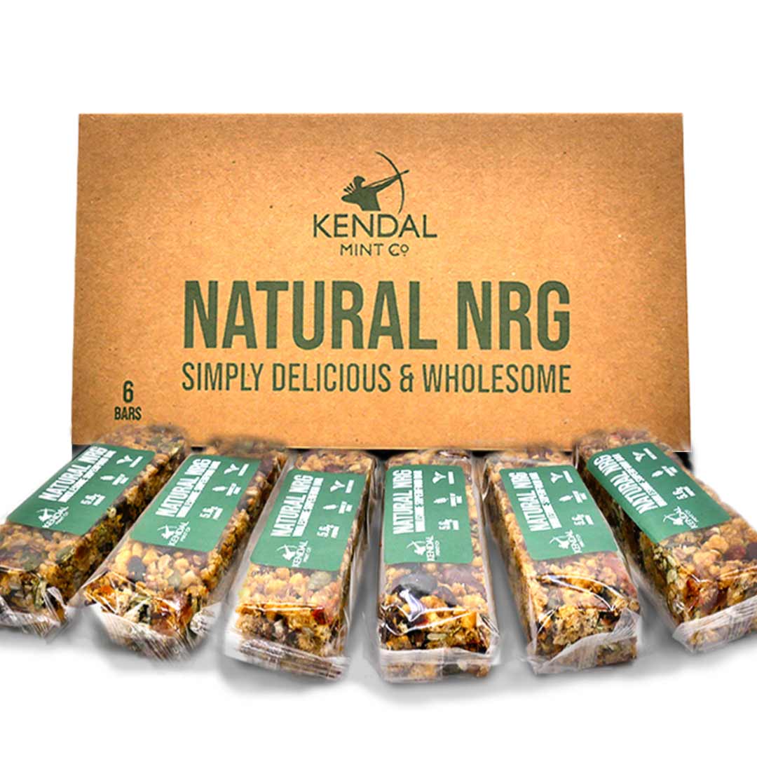 Natural NRG: Wholesome Superfood Energy Bar - KMC Natural NRG BAR - Kendal Mint Co® - 6 x 70g