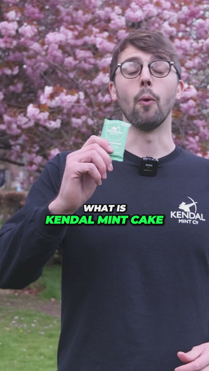 KMC NRG BAR Met chocolade bedekte Kendal Mint Cake Recharged
