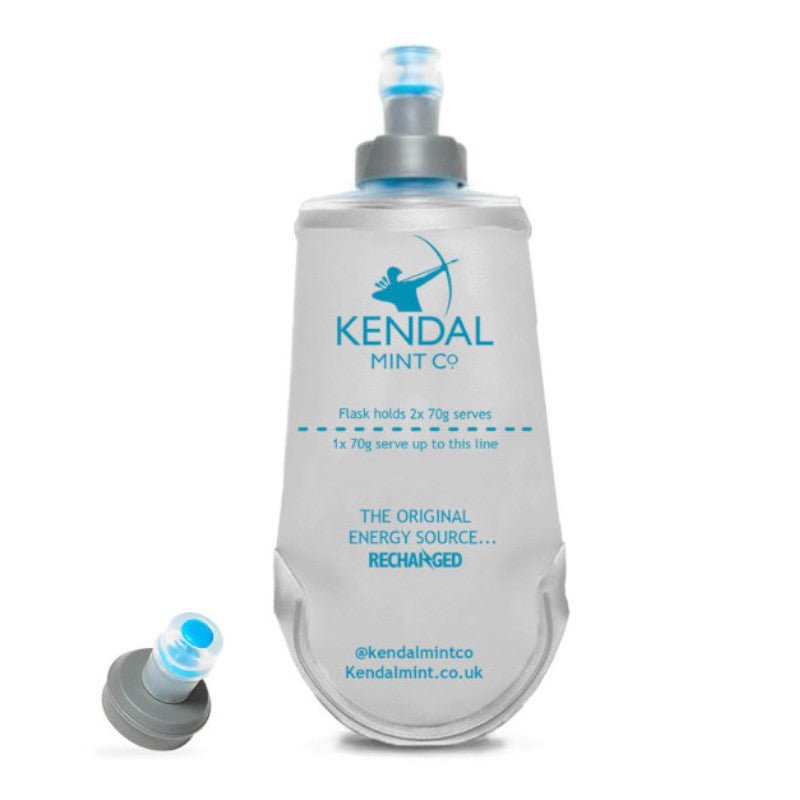 Refillable & Reusable Energy Gel Soft Flask 150ml - Upgraded Bite Valve for KMC NRG GEL - Flask - Kendal Mint Co® - 