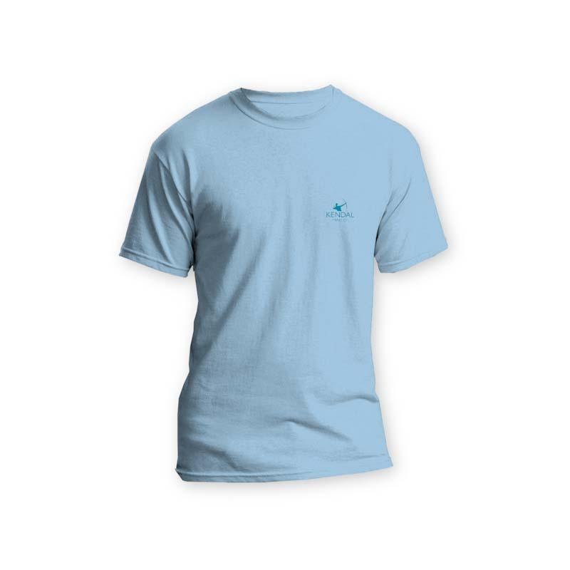 Super - soft Active Cotton T - Shirt - T - Shirt - Kendal Mint Co® - Pastel Blue