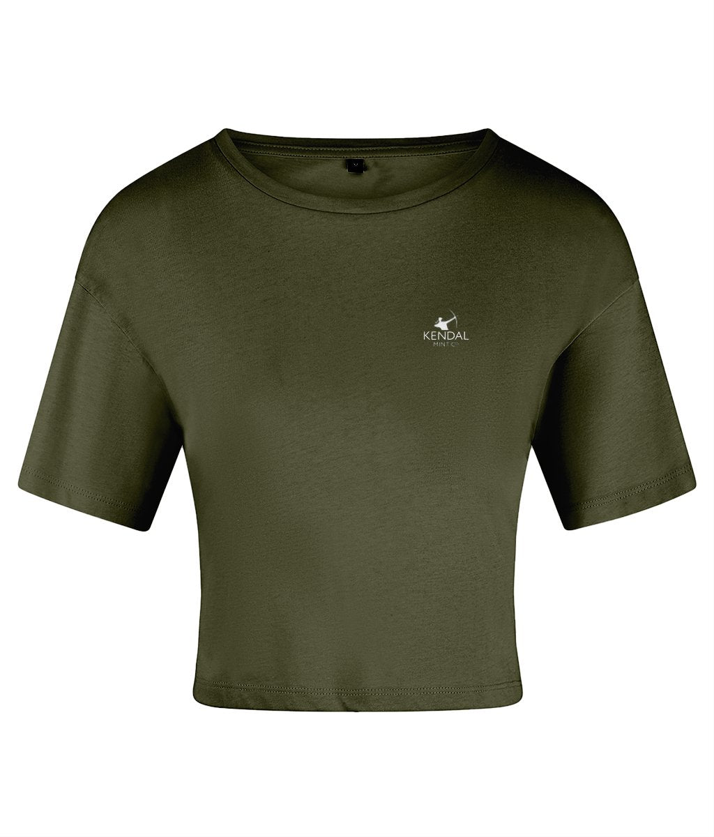 Women's Crop Top - Crop Tops - Kendal Mint Co® - Olive