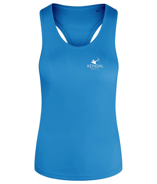 Women's Racerback Vest (Recycled) - Vest - Kendal Mint Co® - Sapphire